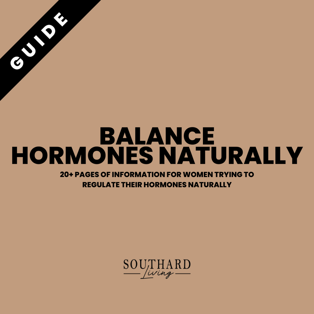 BALANCE HORMONES NATURALLY